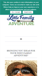 Mobile Screenshot of littlefamilyadventure.com